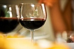 Red wine in two glasses