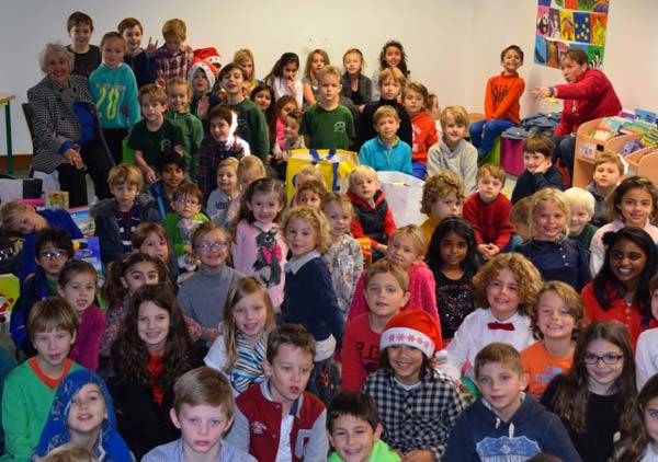 Mougins School Kids at Christmas