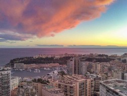 Monaco cloud formations - after