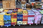 Prints of Provence, fabrics on a marketstall